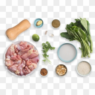 Green Curry Chicken - Thai Green Curry Ingredients Png, Transparent Png