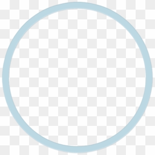 Slide2 Circle Outer Lightblue - Circle, HD Png Download