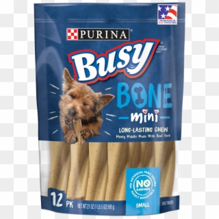 Busy Bone Mini - Purina Busy Bone Tini, HD Png Download