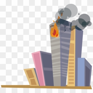 Building On Fire Animation, HD Png Download