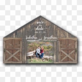 Barn Save The Date - Plank, HD Png Download