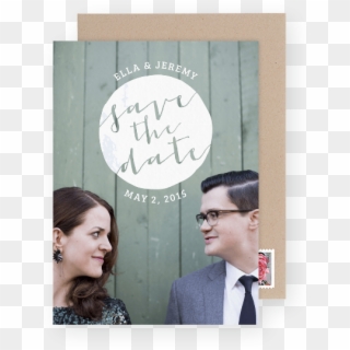 Full Circle Save The Date Card - Poster, HD Png Download