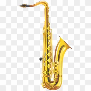 Graphical Saxophone, Object, Saxophone, Musical, Music, - Instrument De Musique Saxophone, HD Png Download