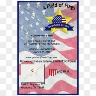 All Proceeds Support Hood County Veterans, Their Families - Flag Day (usa), HD Png Download