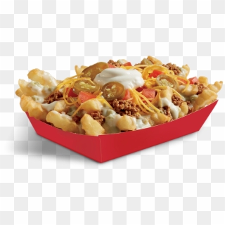 Queso Loaded Fries - Queso Loaded Fries Del Taco, HD Png Download