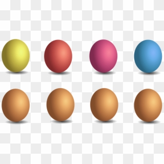 Egg Colorful Easter Eggs Png Image - Colored Eggs Png, Transparent Png