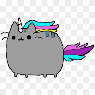 Unicorn Pusheen The Colors Are Different From First - Unicorn Pusheen Colors, HD Png Download