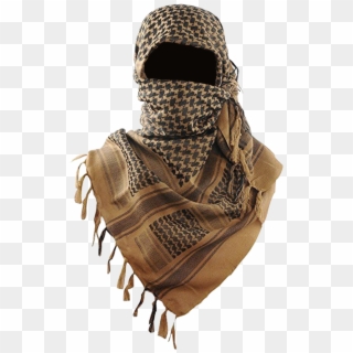 Shemagh Arab Scarf, Winter Headwear, Neck Warmer, Head - Shemagh Png, Transparent Png