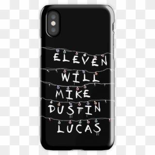 Stranger Things Iphone X Snap Case - Smartphone, HD Png Download