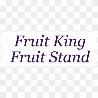 Fruit-king - Lilac, HD Png Download