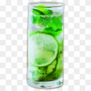 Hand Painted Lime Mint Soda Png And Psd - Psd, Transparent Png