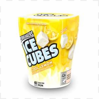 Ice Breakers Ice Cubes Cool Lemon - Orange Soft Drink, HD Png Download
