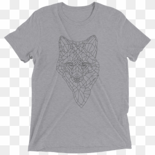 Men's Bare Bones Polygon Fox T-shirt - Jordan Peterson T Shirt, HD Png Download