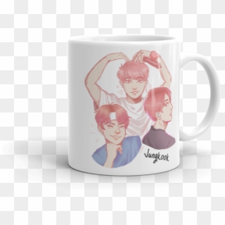 Kookie Jeon Jungkook Bts Bangtan Boys K-pop Coffee - Coffee Cup, HD Png Download