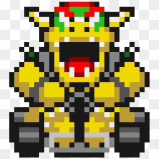 Bowser Mario Kart - Super Mario Kart Bowser Gif, HD Png Download