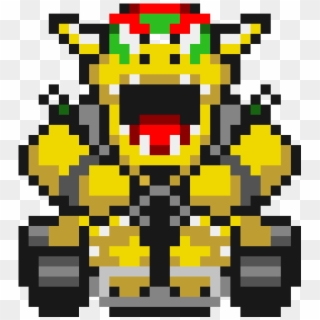 Bowser - - New Super Mario Bros U Bowser, HD Png Download -  594x553(#703612)