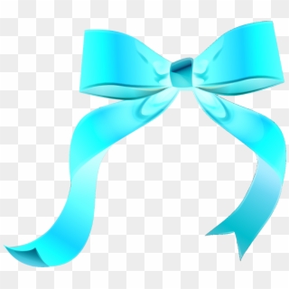 #mq #blue #bow #bows #ribbon, HD Png Download