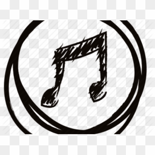 Drawn Music Music Icon - Drawn Icons Png, Transparent Png