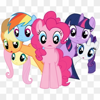 Rarity Twilight Sparkle Rainbow Dash Pinkie Pie Fluttershy - Your Friends My Little Pony, HD Png Download