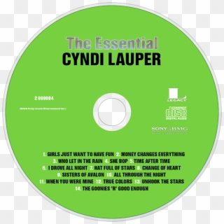 Cd - Cyndi Lauper The Essential Cyndi Lauper, HD Png Download