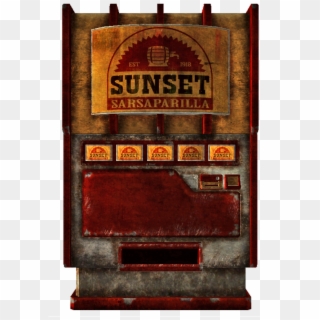 Sunset Sarsaparilla Vending Machine - Sunset Sarsaparilla, HD Png Download