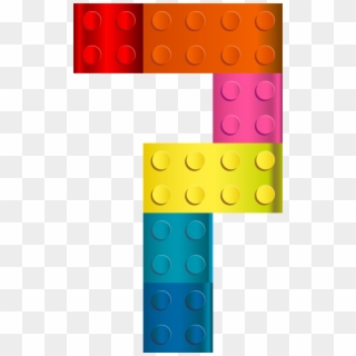 View Full Size - Lego Numbers Png, Transparent Png
