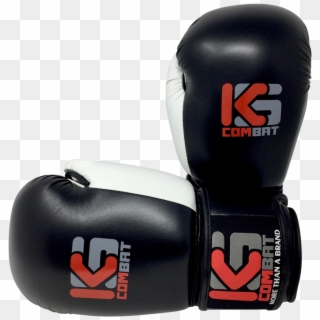 Boxing Gloves Combat 10oz Pu Black/white - Amateur Boxing, HD Png Download