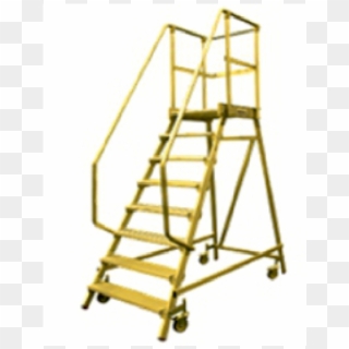 Mobile Platform Ladder - Plateforme De Travail En Hauteur, HD Png Download