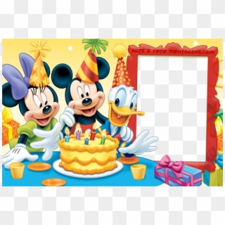 Mickey Mouse Birth Day Background, HD Png Download