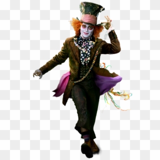 The Mad Hatter And His Walking Tea Party - Mad Hatter Johnny Depp Png, Transparent Png