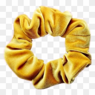 Scrunchie Hairtie Yellow Aesthetic, HD Png Download