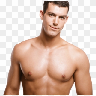 Male Chest Png - No Chest Hair Men, Transparent Png