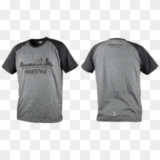 Freestyle T-shirt Information - Spro Freestyle T-shirt Grey, HD Png Download
