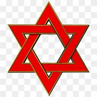 Royal Arch Chapter Graphics,lodge St - Golden Star Of David, HD Png Download