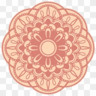 Sticker Mandala Mehndidesign Henna - Mehndi, HD Png Download
