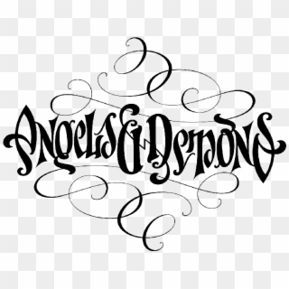 And Png - Angels And Demons Ambigram, Transparent Png