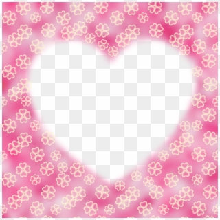 Picture Frame Heart 4-leaf Clover Png Image - Instagram Love Heart Filter, Transparent Png