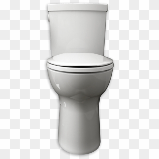 Toilet Bathroom Seats Bidet Sink Flush Clipart - Toilet Front Elevation Png, Transparent Png