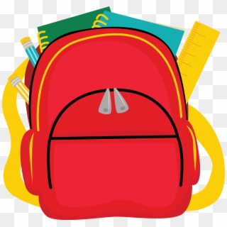 School Bag Backpack Clip Art - School Bag Clipart Png, Transparent Png