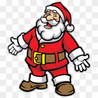 Traditional Classic Santa Claus , Png Download - Santa Claus Merry Christmas Drawing, Transparent Png