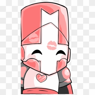 Castle Crashers Pink Knight Profile , Png Download - Castle Crashers Characters Pink Knight, Transparent Png