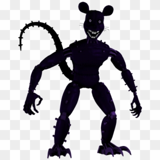 Five Nights At Candy's 3 Shadow Rat - Five Nights At Candy's 3 Monster Rat, HD Png Download