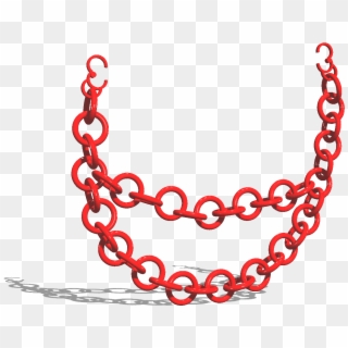 The 3d Chain Design Was Created During My Third Semester - Necklace, HD Png Download