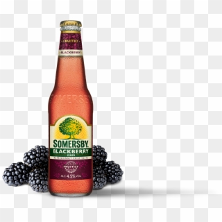 Somersby Blackberry Cider Bottle , Png Download - Summers Beer Apple Cider, Transparent Png