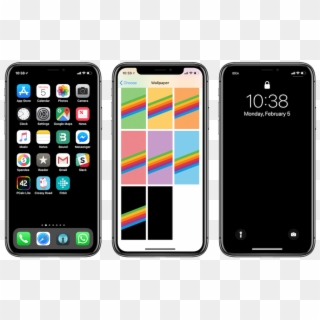 Iphone X Black Wallpapers - Iphone 6 No Fingerprint, HD Png Download -  981x616(#30667) - PngFind