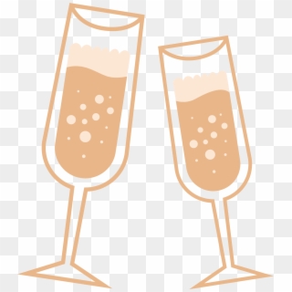 1393 X 1556 2 - Champagne Glasses Png Vector, Transparent Png