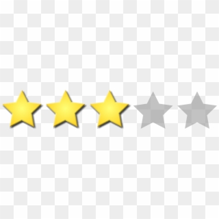 3stars Blog Export - 3 Out Of Five Star, HD Png Download