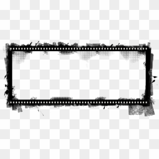 Grunge Banner Frame - Grunge Brush Png For Banner, Transparent Png