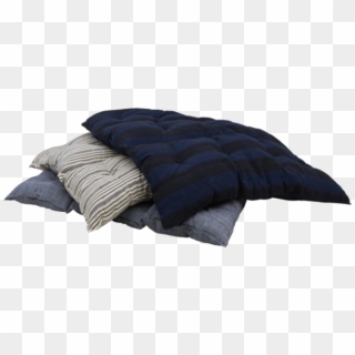 Blue Grey Pillows Polyvore Moodboard Filler - Blanket, HD Png Download