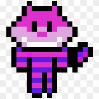 Cheshire Cat - Simple Dragon Pixel Art, HD Png Download